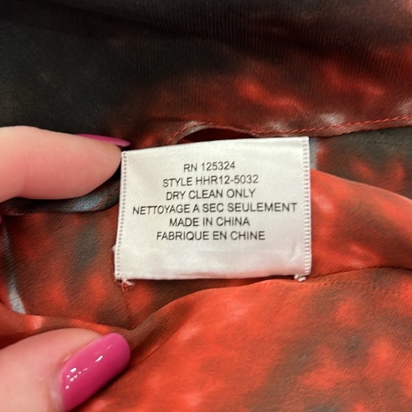 HAUTE HIPPIE tie-dye blouse - Picture 7 of 10